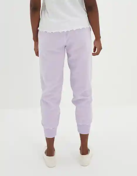 Pantalón Aerie Mujer Morado Talla X-SMALL American Eagle