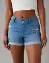 Short Mujer Azul Talla 0 American Eagle 13327779