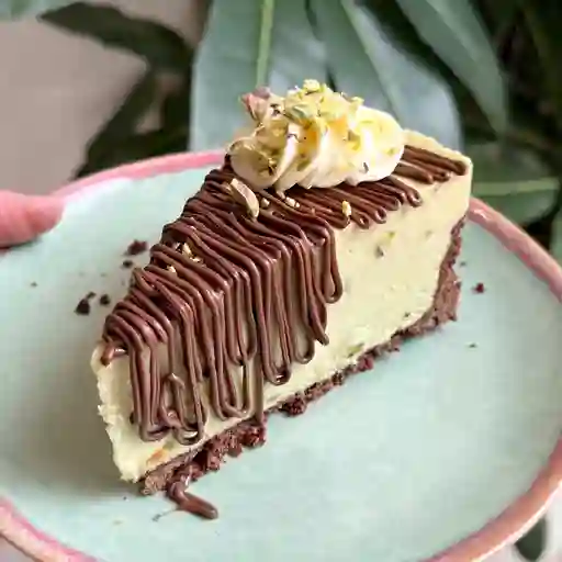 Cheesecake de pistacho