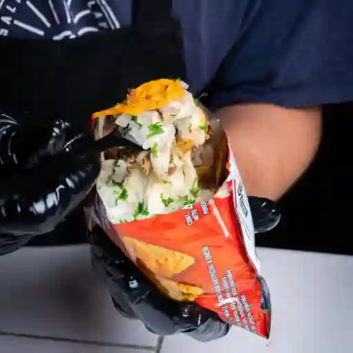 Dorilocos al cerdo al pastor