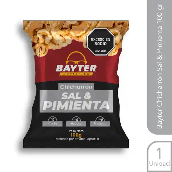 Dr Bayter Chicharrón Sal y Pimienta