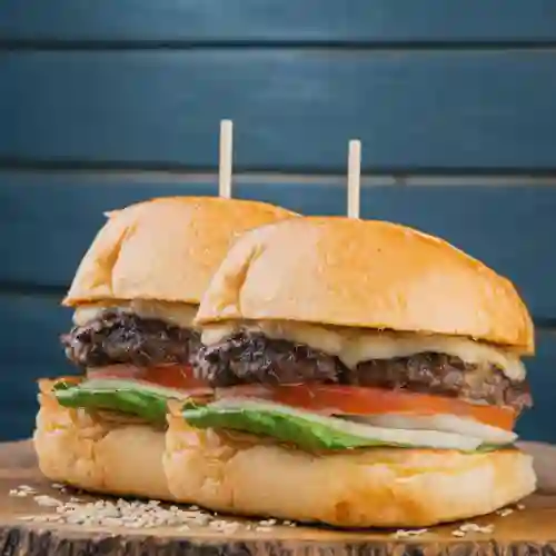 Combo 2x1 Hamburguesa Clasica de Carne