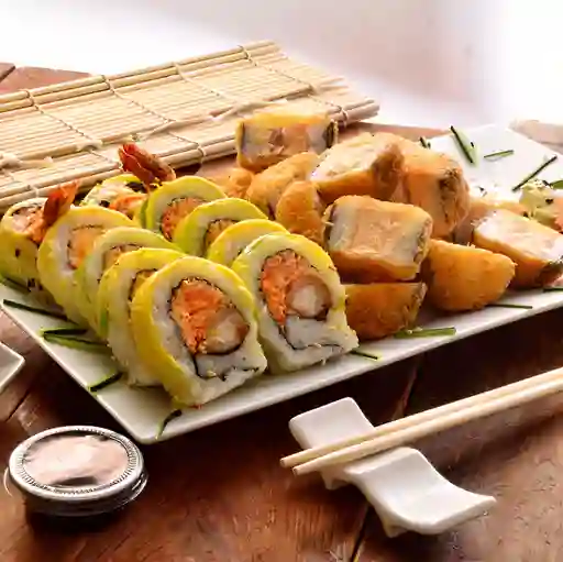 Combo Magic y Sake Maki Especial