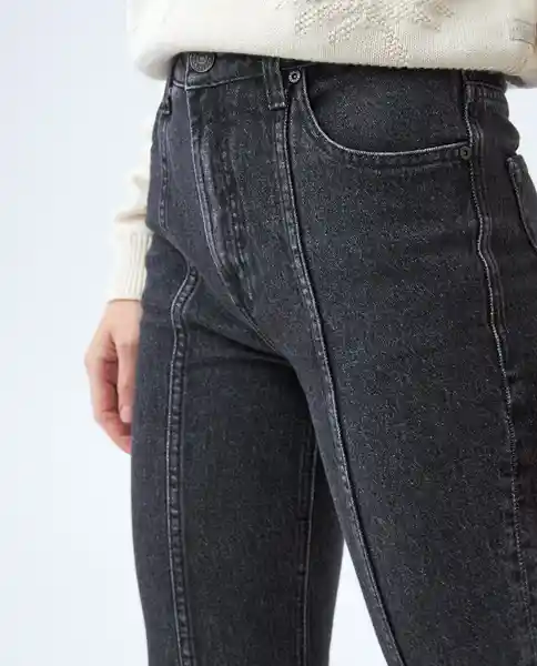  Jean Mujer Negro Talla 4 332E910 AMERICANINO 