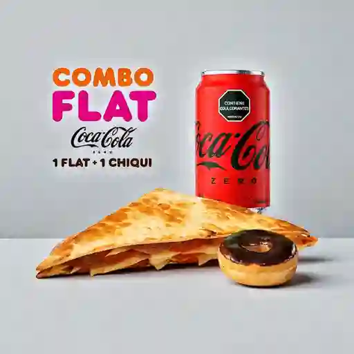 Combo Dunkin Flat Coca-cola