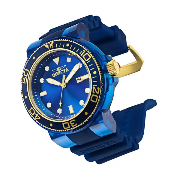 Invicta Reloj Hombre Azul Transparente Inv32336