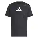Adidas Camiseta Tr Cat G T Para Hombre Negro Talla L