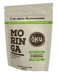 Öku Hoja de Moringa en Polvo 