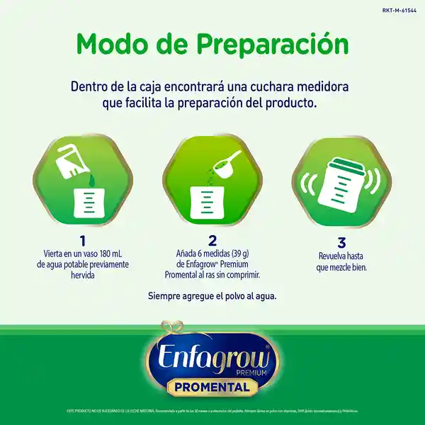 Alimento Lácteo Enfagrow Premium Promental Preescolar 2 Kg