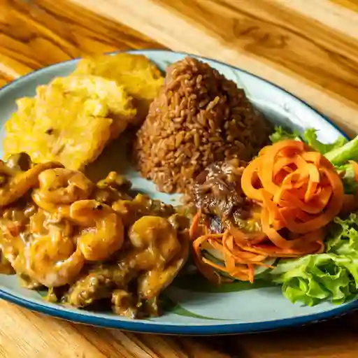 Pechuga marinera gratinada