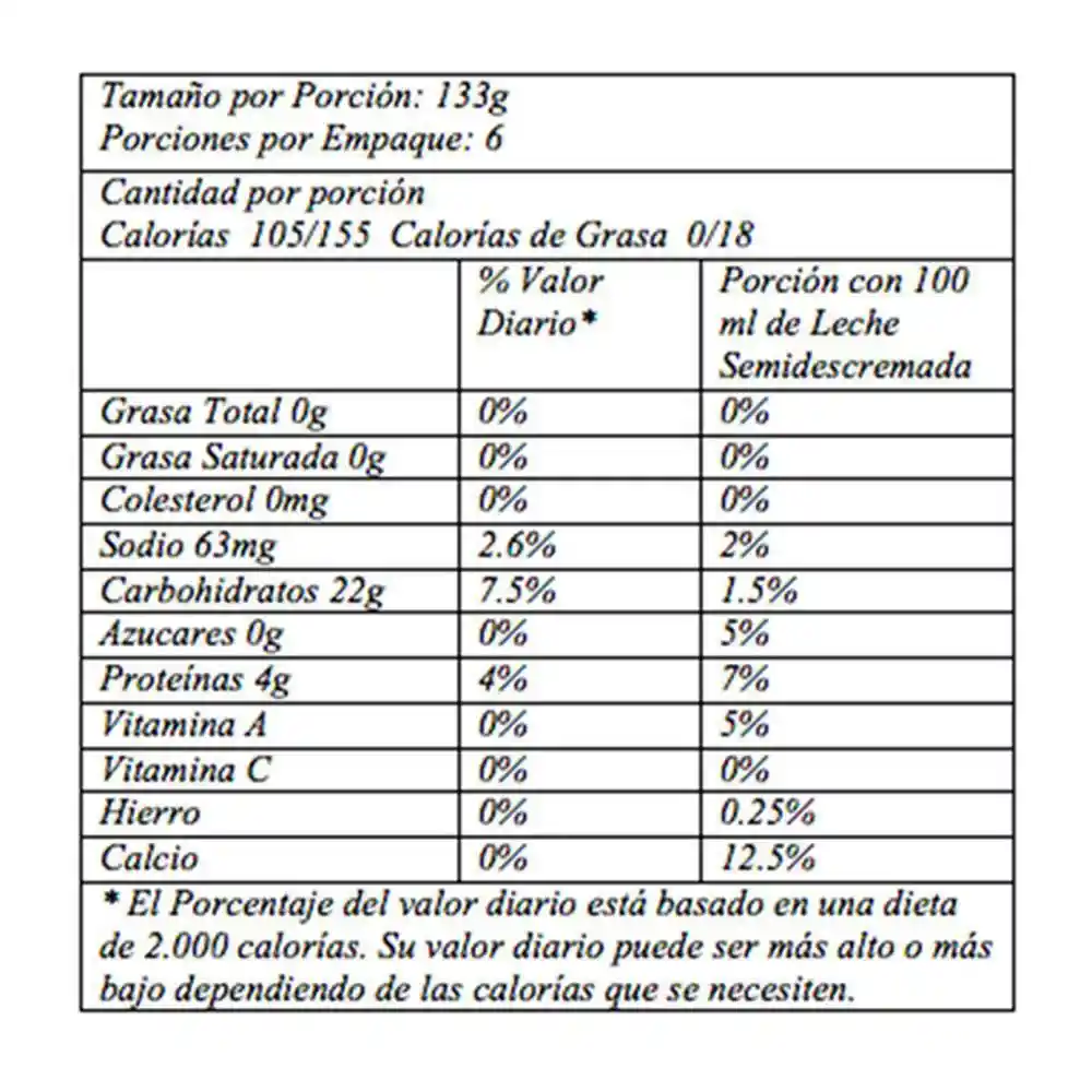 La Pilada Mazamorra Maíz Amarillo Pilado con Endulzante Natural