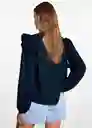 Blusa Madeira Navy Talla 19 Teen Niñas Mango