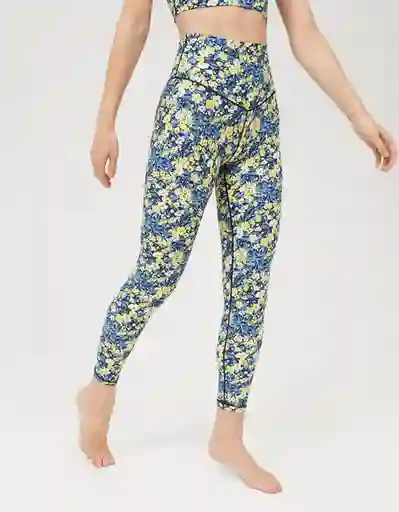 Legging Aerie Azul Talla Medium American Eagle 07085096