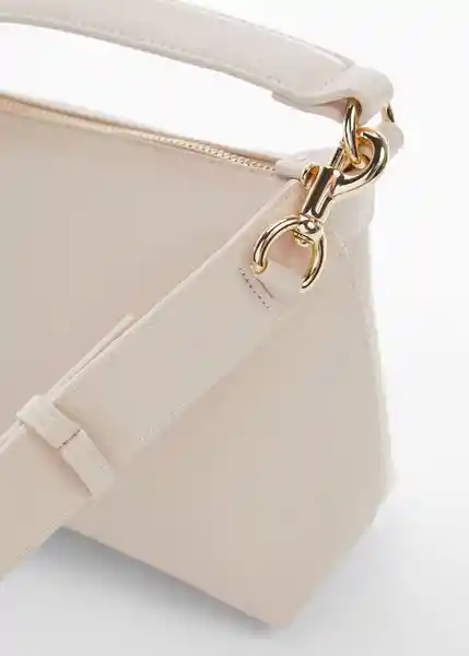 Bolso I Agra Off White Talla 99 Mujer Mango