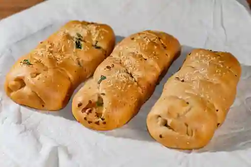Pan de Espinaca, Queso y Ajo