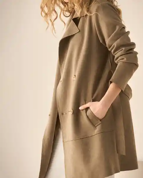 Chaqueta Verde Opal Medio Talla L 423G231 Esprit