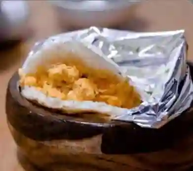 Arepa con Huevos Al Gusto