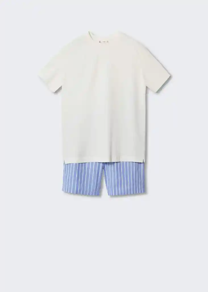 Pijama Pack Xaloc Azul Talla XL Hombre Mango