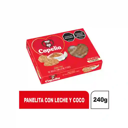 Panelita Copelia De Dulce Con Leche