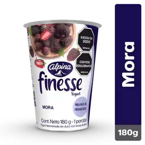 Finesse Yogurt Sabor a Mora