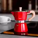 Gnali&zani Cafetera Venezia Rojo 9 Tazas