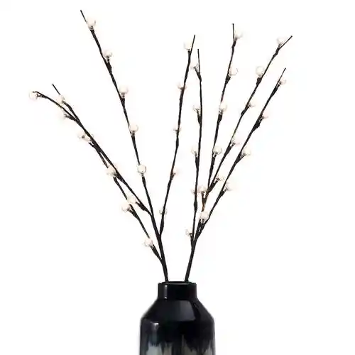 Mikasa Home Accents Árbol Con Ramas Con Luces Led