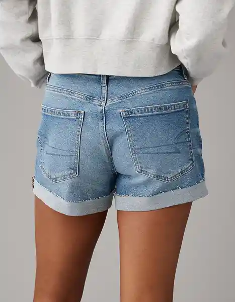 Short Mujer Azul Talla 0 American Eagle 05477702