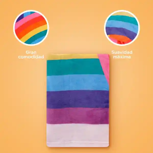 Manta Básica Serie Rainbow Miniso