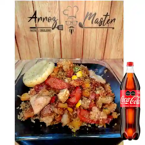 Combo Arroz Paisa 2 Personas +Cocacola Orig 1.5l