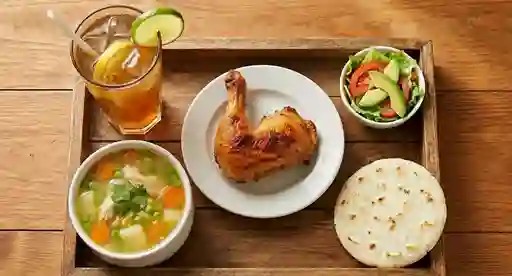 Combo Personal Presa, Sopa Y Ensalada