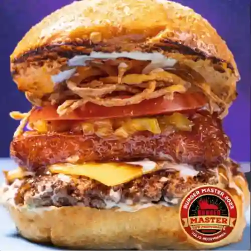 Burger Ganadora Del Burgermaster 2023