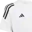 Adidas Camiseta Tiro24 de Equipo Fútbol de Niño Blanco Talla L