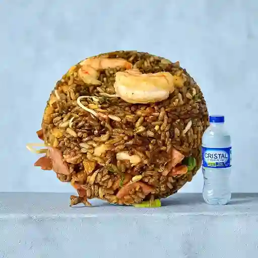 Combo Arroz Chino Paisa + Cristal Sin Gas 450 ml