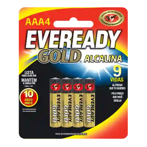 Eveready Gold Pilas Alcalinas AAA