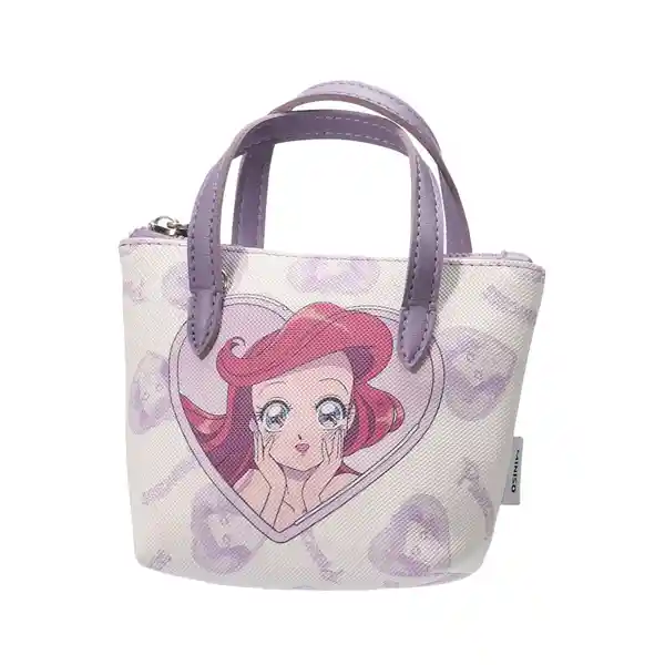 Bolso Tote Serie Disney Manga Princesas Ariel Miniso