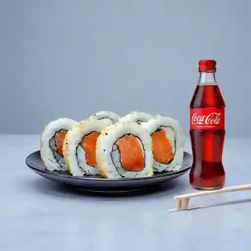 Combo Philadelphia Sushi + Coca Cola Original 300ML