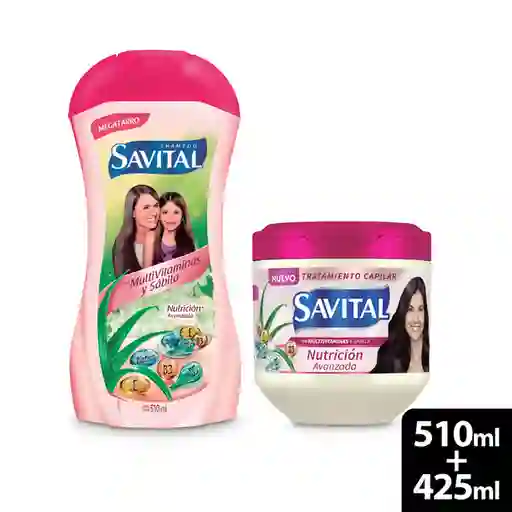 Shampoo Savital Mix (935 Ml)