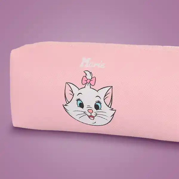 Cosmetiquera Rectangular Disney Cat Colección Marie Rosa Miniso