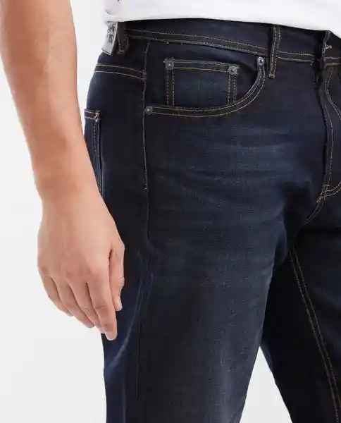 Jean Relaxed Fit-Revenge Azul Dark Ultraoscuro T 32/32 Chevignon