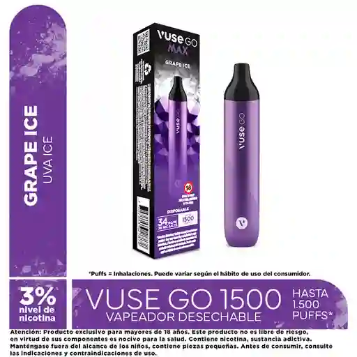 Vuse Vapeador GO Max Grape Ice