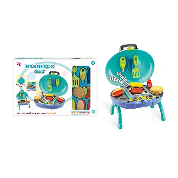 Faroplay Set Barbecue Electrónico Bt911031