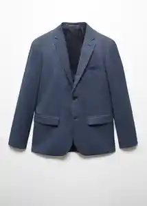 Blazer Americana Paris Indigo Talla 44 Hombre Mango