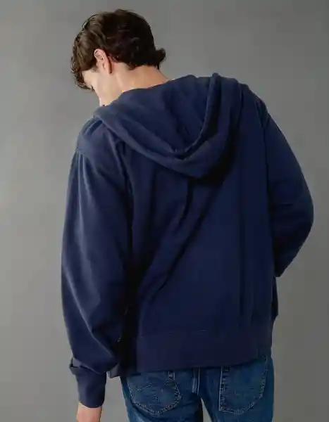 Buzo Hombre Azul Talla LARGE 2717410 American Eagle