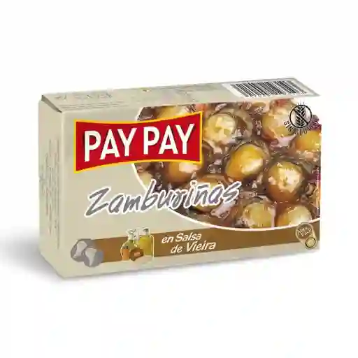 Pay Pay Zamburiñas en Salsa de Vieira