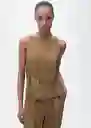 Top Moskito Verde Talla XL Mujer Mango