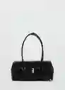 Bolso M Siena Negro Talla 99 Mujer Mango