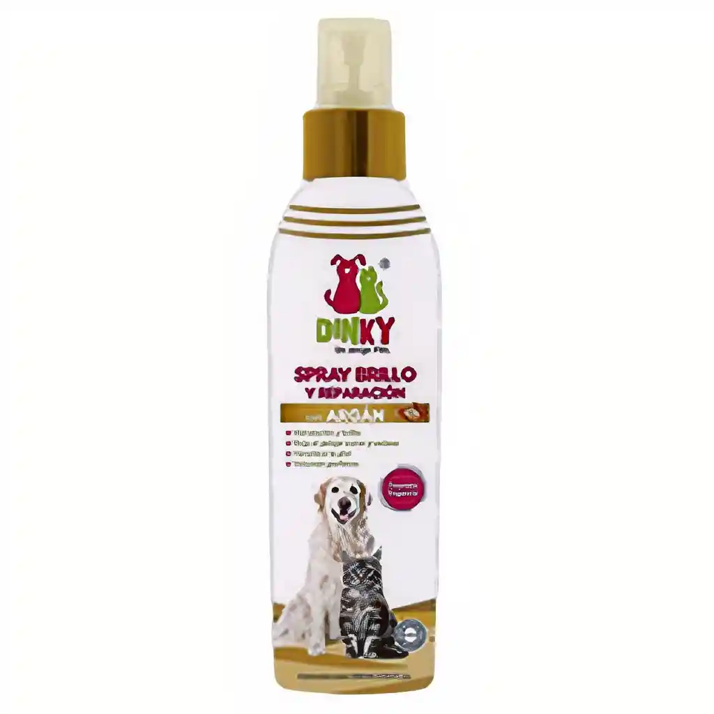 Dinky Spray Para Peinar Mascotas Con Argan