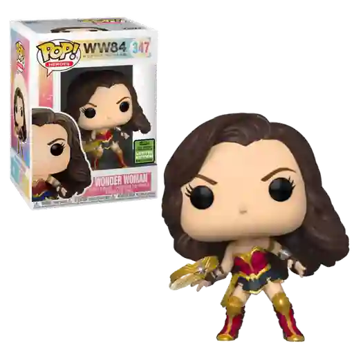 Funko Pop Figura Coleccionable Wonder Woman Ww84 347 Eccc 2021