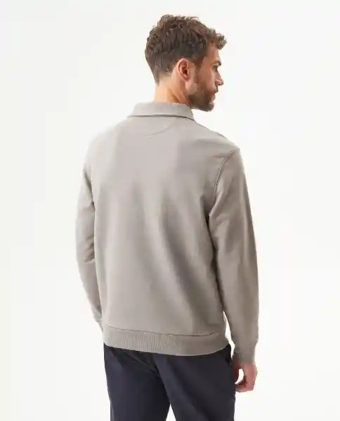 Buzo Smart Polo Masculino Gris Nublado Medio Talla S Chevignon