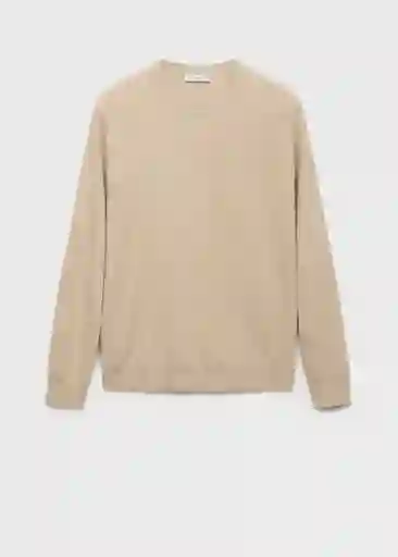 Jersey Ten Beige Talla M Hombre Mango
